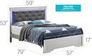 LED Elegant Bed by HouseOfZazla