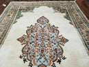 6' X 9' Vintage Handmade India Open Field Tribal Wool Rug Carpet Medallion Nice