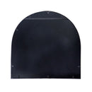 Arched Mirror With Metal Frame, Wall Mirror For Living Room Bedroom Entryway