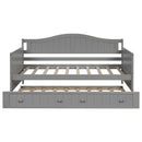 Wooden Daybed, Sofa Bed, No Box Spring Needed by HouseOfZazla