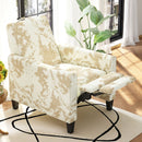 Push Back Upholstered Recliner Armchair by HouseOfZazla