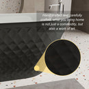 Freestanding Bathtub With Diamond Pattern Design by HouseOfZazla