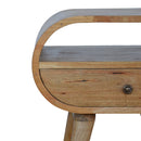 Circular Open Bedside Nightstand by HouseOfZazla