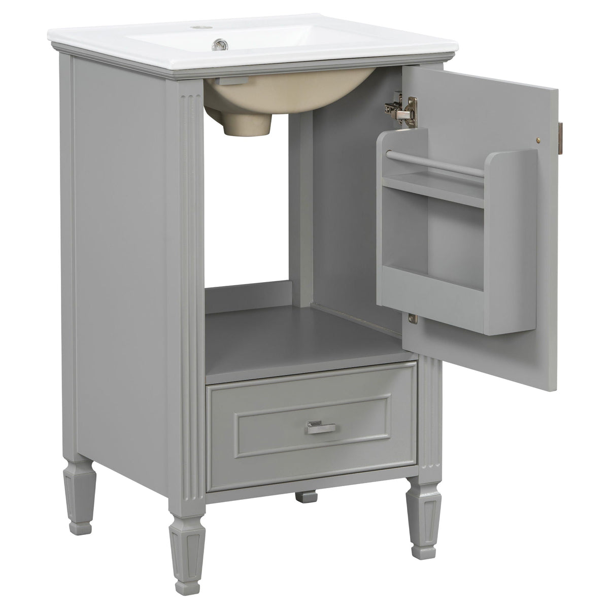 Retro Bathroom Vanity With Sink, photo 36 of 40