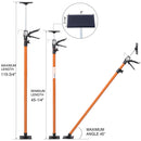Adjustable Support Pole System for Drywalls and Cabinets with Carry Bag by HouseOfZazla