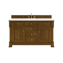 James Martin Brookfield 60" Single Bathroom Vanity, Honey Oak