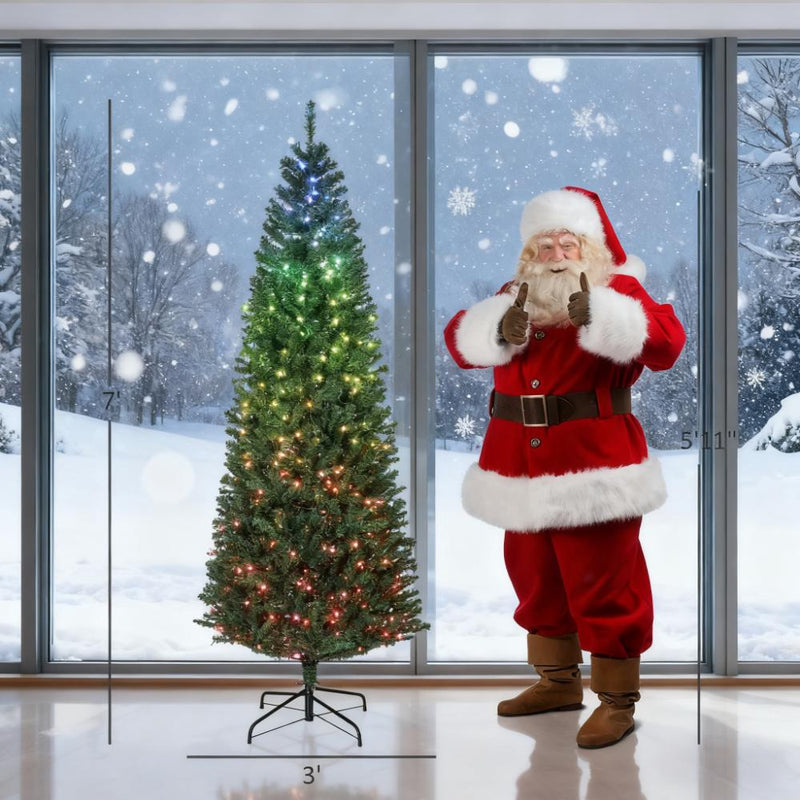 7ft Artificial Christmas Tree, photo 7 of 9