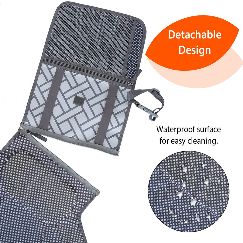 Foldable Baby Diaper Changing Pad Portable Diaper Changing Station Waterproof Nappy Changing Travel Mat, photo 6 of 8