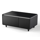 Smart Coffee Table With Built-In Fridge and Charger by Unique Piece Furniture