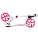 Portable Folding Sports Kick Scooter with LED Wheels-Pink by LJGDeals