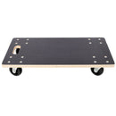 Furniture Moving Wooden Dolly with 4 PP Wheels - 2 Pack