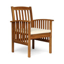 7 Pieces Acacia Wood Outdoor Dining Set