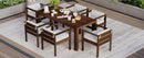 TREXM 7-Piece Patio Dining Table Set for 6 by HouseOfZazla