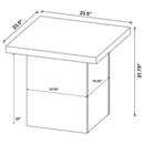 Exeter - Square Table Set