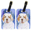 Clumber Spaniel Luggage Tag