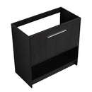 Modern Freestanding Bathroom Vanity With 2 Doors by HouseOfZazla
