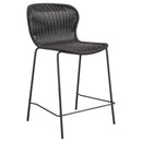 Mckinley - Counter Chair (Set of 2) Seat - Brown by HouseOfZazla