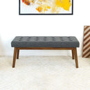 Delilah - Modern Bench - Gray by HouseOfZazla