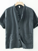 Button Up Short Sleeve Shirt