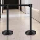 Yescom 6pcs Crowd Control Stanchions with 6.5ft Retractable Belt