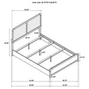 Burton - Bed With Upholstered Headboard by HouseOfZazla