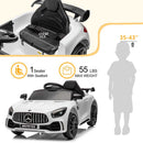 Yescom 12V ASTM Ride on Car Mercedes Benz AMG Parent Control