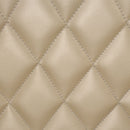 Sorina - Arm Chair - Synthetic Leather & Antique Gold