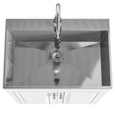 Darwin - Deluxe Laundry Cabinet With Pull-Out Faucet And Stainless Steel Sink by HouseOfZazla