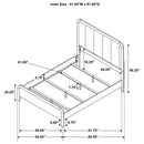 Tully - Queen Bed - Nutmeg Brown