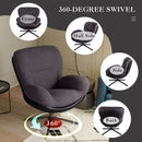 360° Swivel Office Chair, No Wheels by HouseOfZazla