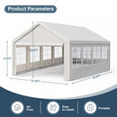 13'x26' Carport Car Canopy Party Tent