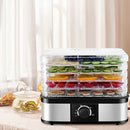 5 Tray Temperature Control Fruit Vegetable Dryer by LJGDeals