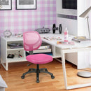 Low-back Computer Task Chair with Adjustable Height and Swivel Casters by LJGDeals