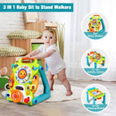 3-in-1 Kids Activity Sit-to-Stand Musical Learning Walker by LJGDeals