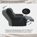 Modern Manual Rocker Recliner Chair