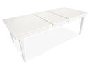Willowbrook - Extendable Rectangular Dining Table - Egg Shell White