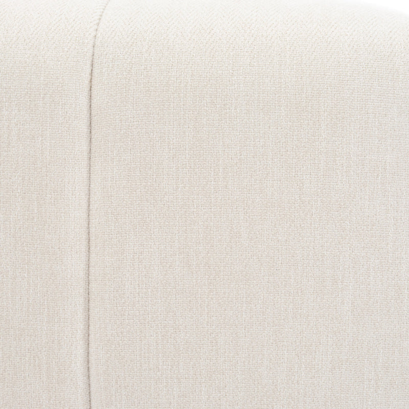 91.73" L-shaped Sofa Sectional Sofa Couch with 2 Stools and 2 Lumbar Pillows for Living Room, Biege