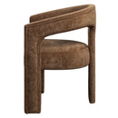 Leonardo - Arm Chair (Set of 2) - Brown Linen by Unique Piece Furniture