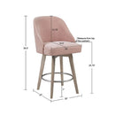 Pearce - Bar Stool With Swivel Seat by HouseOfZazla