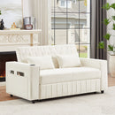 Pull-Out Sofa Bed Convertible Couch With Adjustable Backrest For Living Room by HouseOfZazla