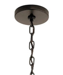 Fontella 24"W 5-Light Chandelier by Kichler Olde Bronze Finish by LampsUSA