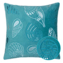 Blue and Spa Seashells Set of 2