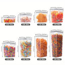 48-Piece Set: Food Storage Container Set, Fresh-Keeping and Easy-to-Secure Lids