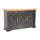 Regal - Rustic Sideboard - Black by Unique Piece Furniture