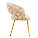 Puffy Bubble, Ball Chain Chairs For Dining Room (Set of 2) by HouseOfZazla