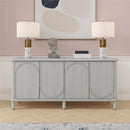 Selena - Credenza - Rustic White by Unique Piece Furniture