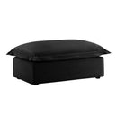 Luxurious Chenille Ottoman