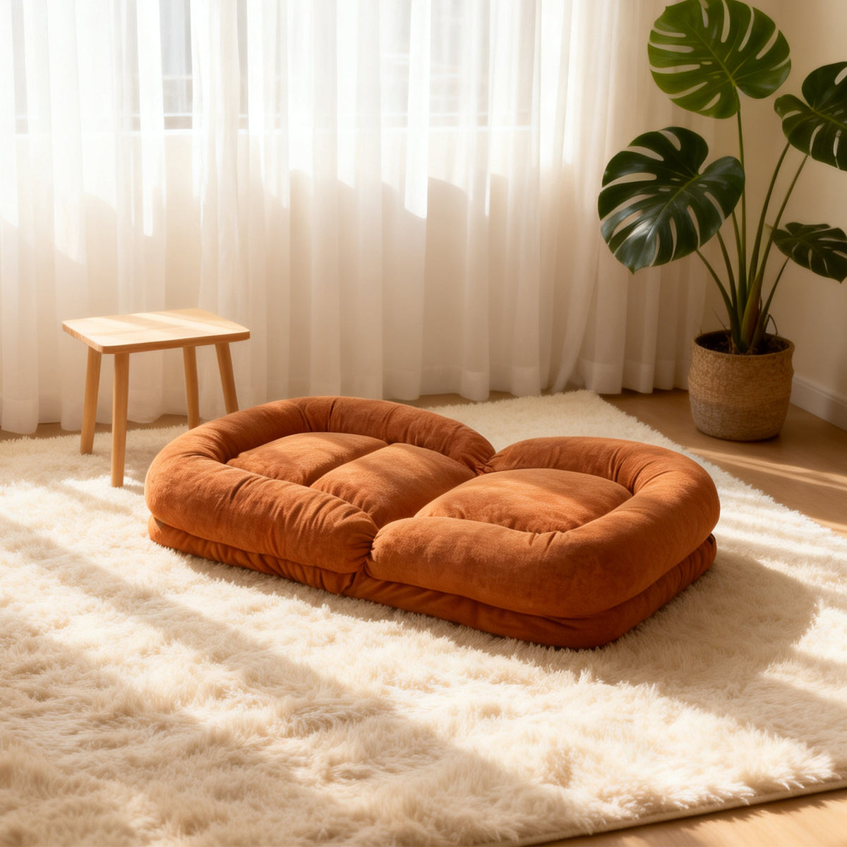 Egg Tart Lazy Sofa - Multi-Segment Folding, photo 9 of 10