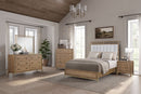 3 Drawer Nightstand With USB - Latte by HouseOfZazla