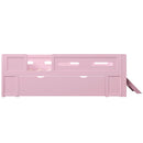 Platform Bed With Guardrail And Drawer by HouseOfZazla